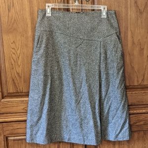 A line faux wrap skirt - size 6